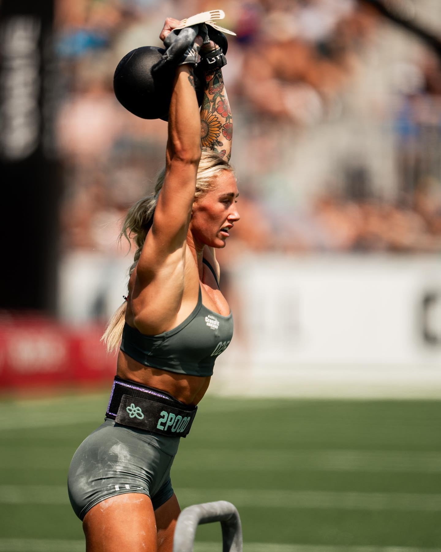 Danielle Brandon training photo